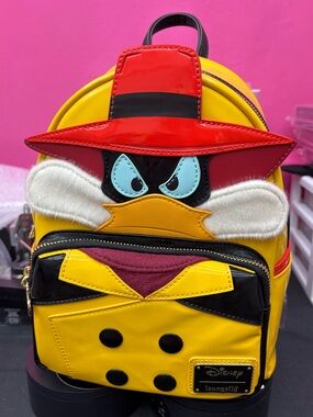 Loungefly Disney Negaduck Cosplay Mini Backpack